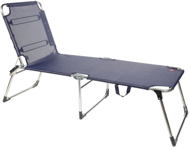 Preview: FIAM® Liegestuhl AMIGO 40+ Dunkelblau